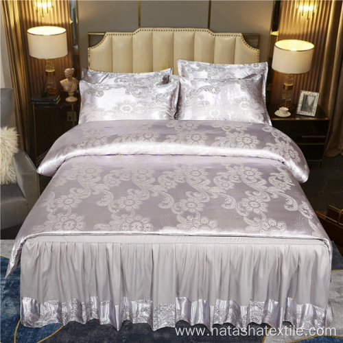 LUXURY EUROPEAN satin bedding sets